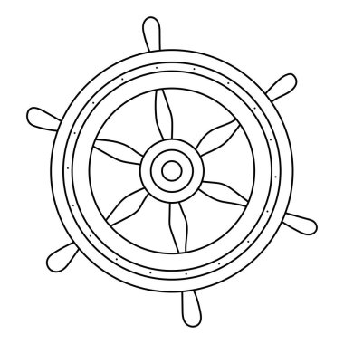 Direksiyon. Boyama. Çocuklar için boyama kitabı. Yaz renklendirmesi.