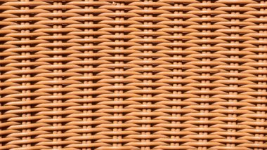 Light brown wicker-like plastic texture