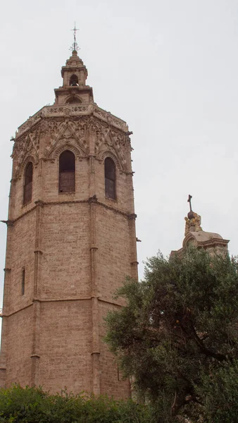 Picturesque Tower Church Valencia — Stock fotografie