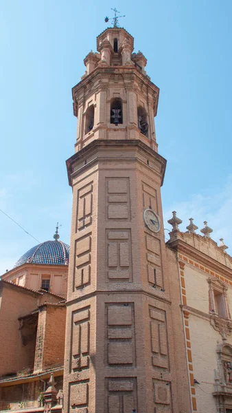 Picturesque Tower Church Valencia — Fotografia de Stock