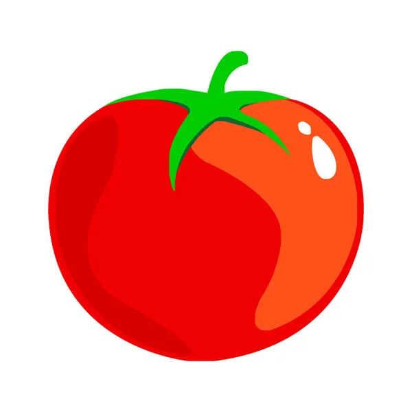 Tomato Icon Your Design Vector Illustration — Stockvektor