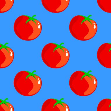 Tomato icon for your design seamless. Vector illustration