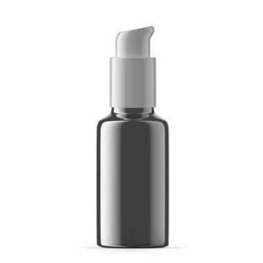 30ml 1 ons Gümüş Cam Pompa. İzole edilmiş