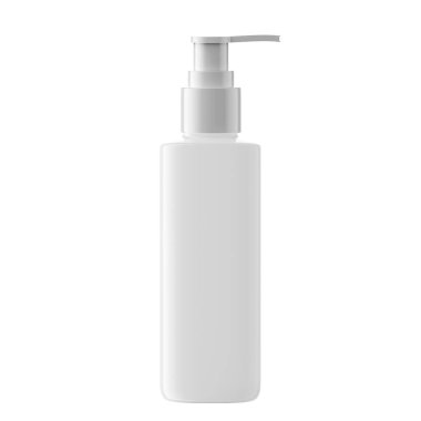 Dispenser Pompalı Kare Plastik Kozmetik