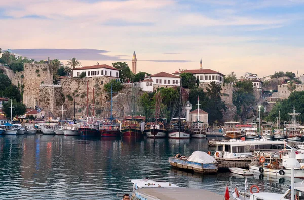 Close Summer Photo Antalya Port — Foto de Stock