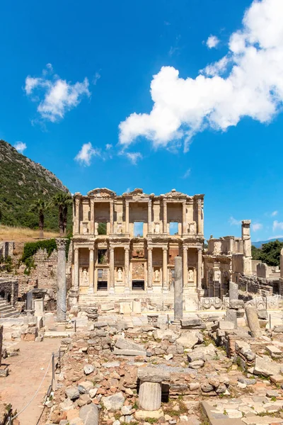 Celsius Library Ephesus Ancient City — Foto de Stock
