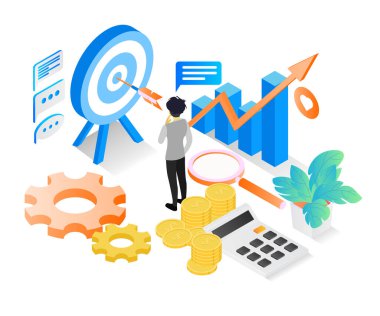 Hedef alıcıya ve izleyiciye bakma görüntüsü