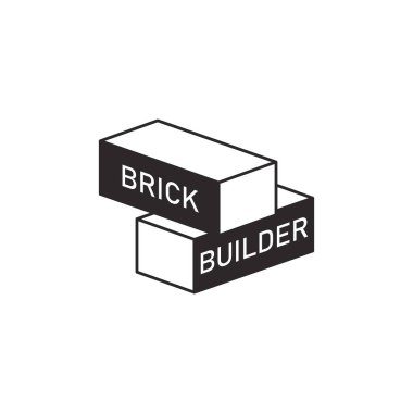 Brick logo concept for architecture company