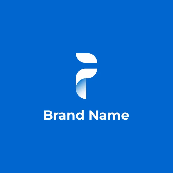 Letter Logo Two Color Variations Beautiful Logotype Design Modern Company — 图库矢量图片