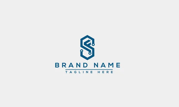 Logo Design Letter Elegant Modern Vector Template — Vettoriale Stock