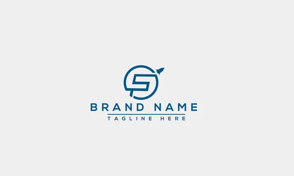 Logo Design Letter Logo Elegant Modern Vector Template — Stock Vector