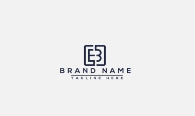 Logo design letter EB logo . Elegant modern. Vector template.