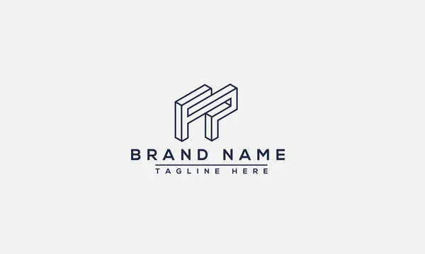 Logo Design Letter Logo Elegant Modern Vector Template — Vector de stock