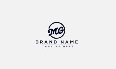 Logo design letter MG logo . Elegant modern. Vector template.