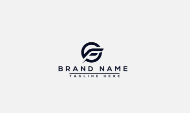 Logo design letter CF logo . Elegant modern. Vector template.