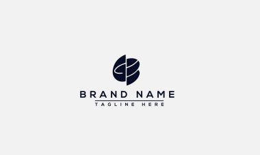 Logo design letter GB logo . Elegant modern. Vector template.