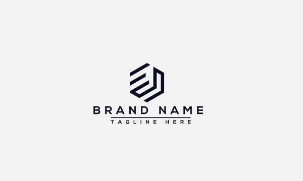 Logo Design Letter Logo Elegant Modern Vector Template — Stok Vektör