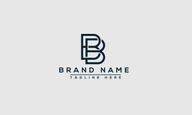 Logo design letter BB logo. Elegant modern. Vector template