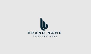 Logo design letter LB logo. Elegant modern. Vector template