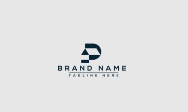Logo design letter P logo. Elegant modern. Vector template