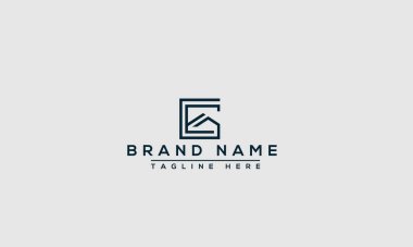 Logo design letter EG logo. Elegant modern. Vector template