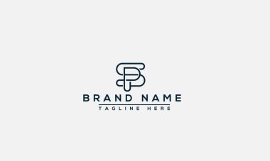 Logo design letter SP logo . Elegant modern. Vector template.