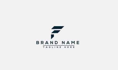 Logo design letter F logo . Elegant modern. Vector template.
