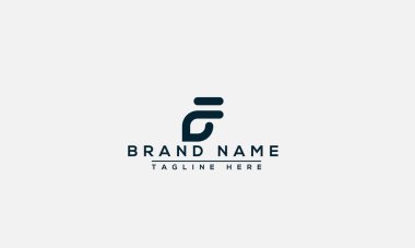 Logo design letter F logo . Elegant modern. Vector template.