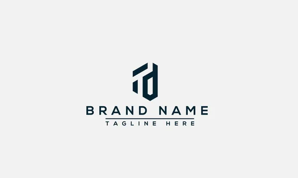 Logo Design Letter Logo Elegant Modern Vector Template — Stockový vektor