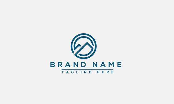 Logo Design Template Vector Graphic Branding Element — Archivo Imágenes Vectoriales