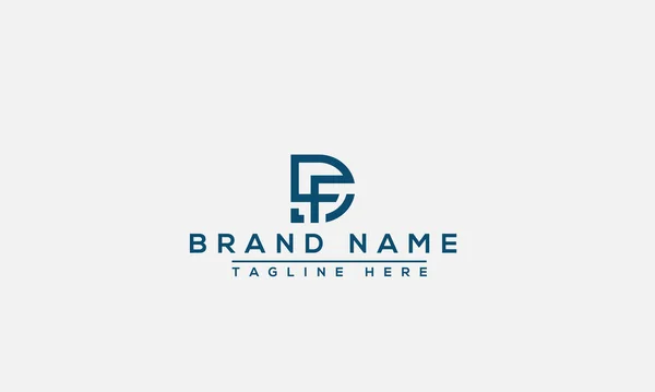 Logo Design Template Vector Graphic Branding Element — Stock Vector