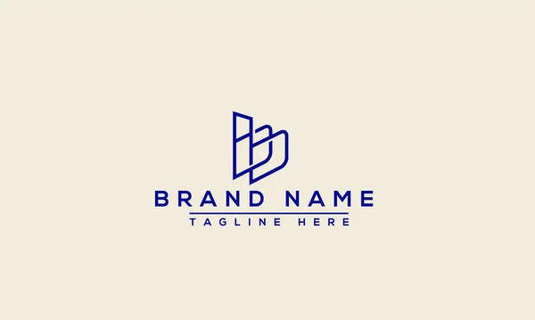 Logo Design Template Vector Graphic Branding Element — Stok Vektör