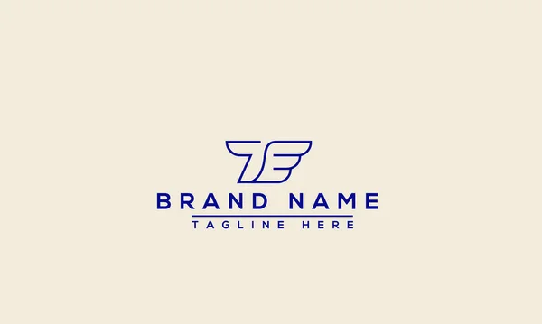 Logo Design Template Vector Graphic Branding Element — 스톡 벡터