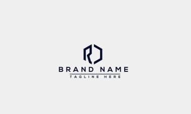 R Logo Design Template Vector Graphic Branding Element.