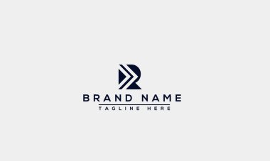 R Logo Design Template Vector Graphic Branding Element.