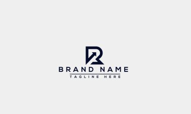 R Logo Design Template Vector Graphic Branding Element.