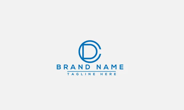 Logo Design Template Vector Graphic Branding Element — Vetor de Stock