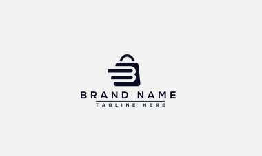 B Logo Design Template Vector Graphic Branding Element.