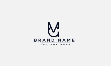 MG Logo Design Template Vector Graphic Branding Element.