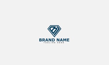 BJ Logo Design Template Vector Graphic Branding Element.