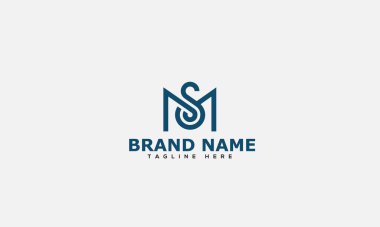 MS Logo Design Template Vector Graphic Branding Element