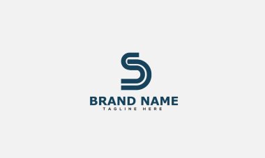 SD Logo Design Template Vector Graphic Branding Element.