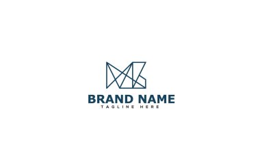 MB Logo Design Template Vector Graphic Branding Element.