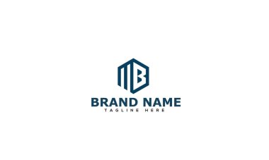MB Logo Design Template Vector Graphic Branding Element.