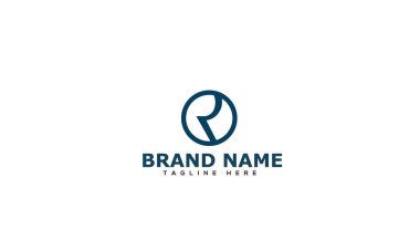 R Logo Design Template Vector Graphic Branding Element.