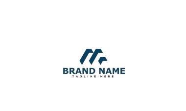 M Logo Design Template Vector Graphic Branding Element.