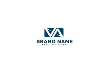 VA Logo Design Template Vector Graphic Branding Element.