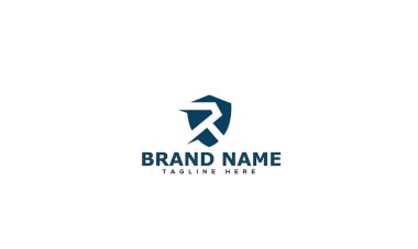 R Logo Design Template Vector Graphic Branding Element.