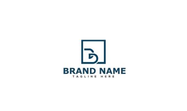 B Logo Design Template Vector Graphic Branding Element.