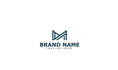M Logo Design Template Vector Graphic Branding Element.